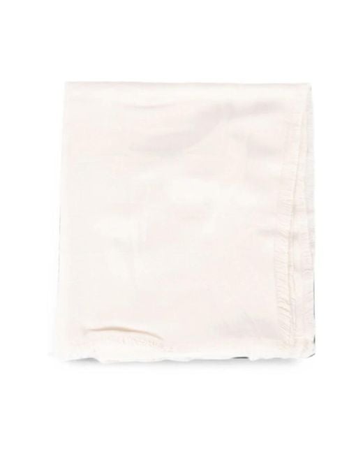 Elisabetta Franchi White Scarves