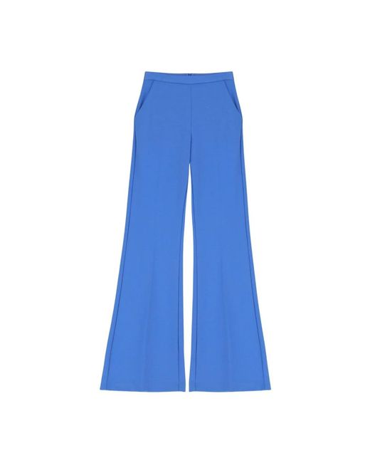 Imperial Blue Wide Trousers