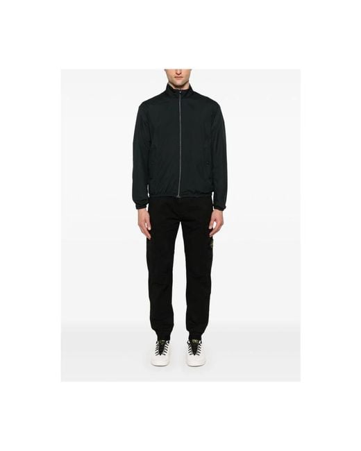 Herno Black Zip-Throughs for men