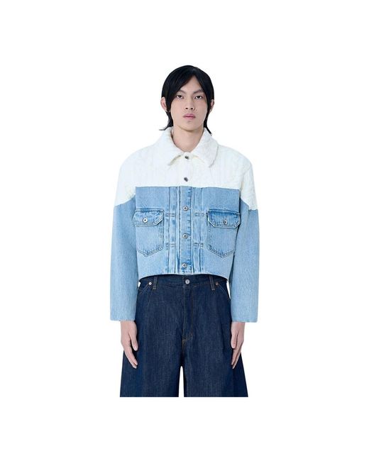 Levi's Blue Denim Jackets for men