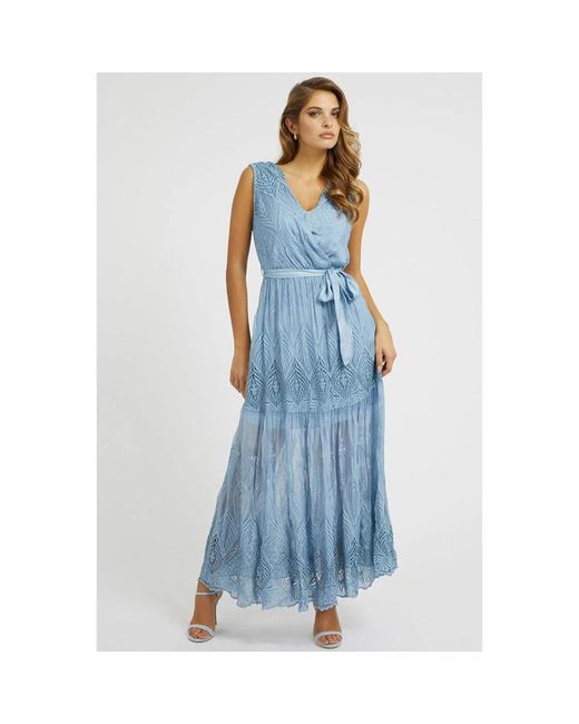 Guess Blue Maxi Dresses