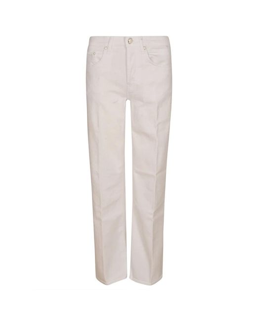 Pantaloni eleganti di Dondup in White