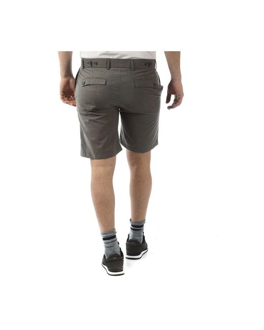 Daniele Alessandrini Gray Casual Shorts for men