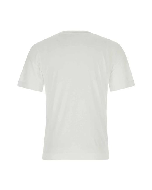 Dries Van Noten White T-Shirts for men