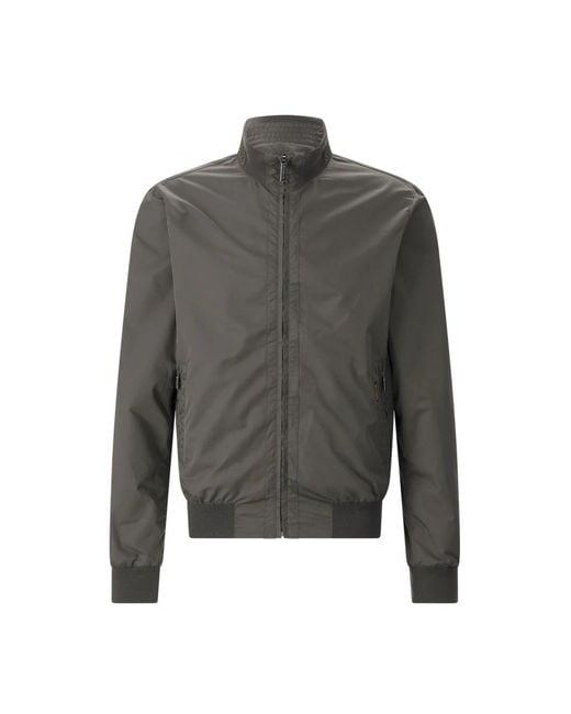 Moorer Gray Bomber Jackets for men