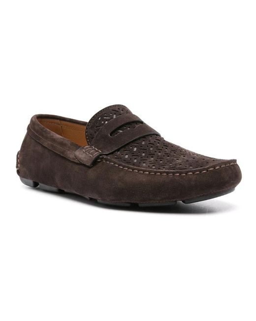 Giorgio Armani Brown Loafers for men