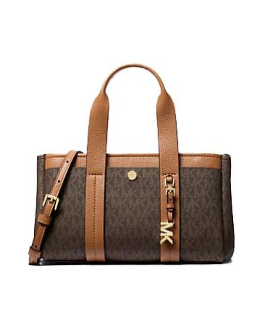 Michael Kors Brown Shopping Bags