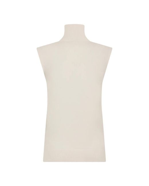 Totême  White Sleeveless Tops