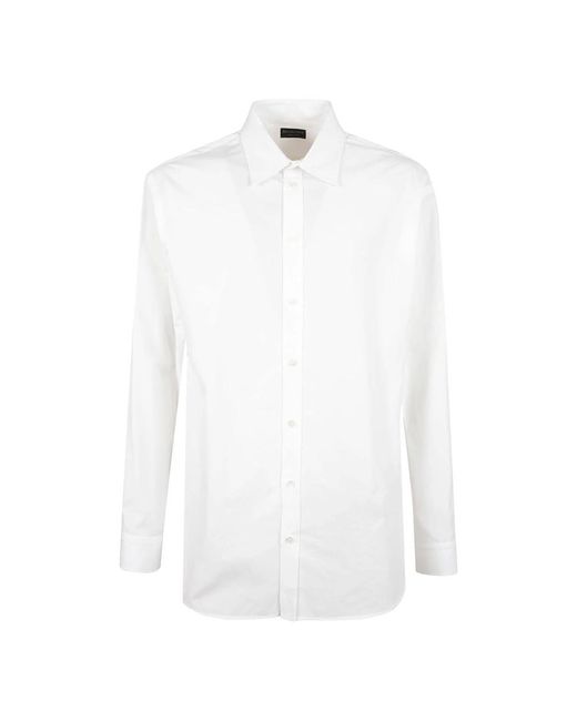 Balenciaga White Formal Shirts for men