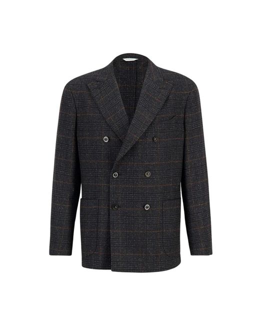 Boglioli Blue Blazers for men