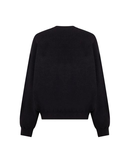 Alexander Wang Black Round-Neck Knitwear
