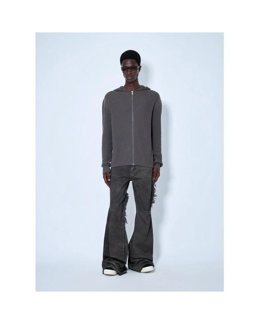 Zip-Throughs Rick Owens de hombre de color Gray