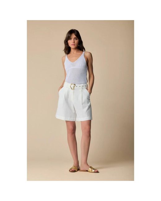 Casual Shorts Kocca de color White