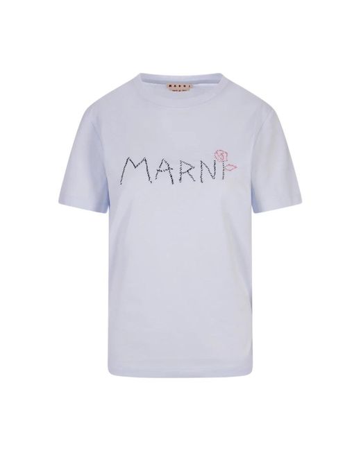 Marni Blue T-Shirts