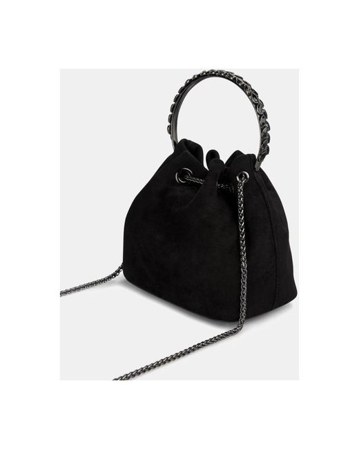Alma En Pena. Black Bucket Bags
