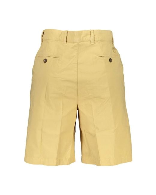North Sails Yellow Casual Shorts for men