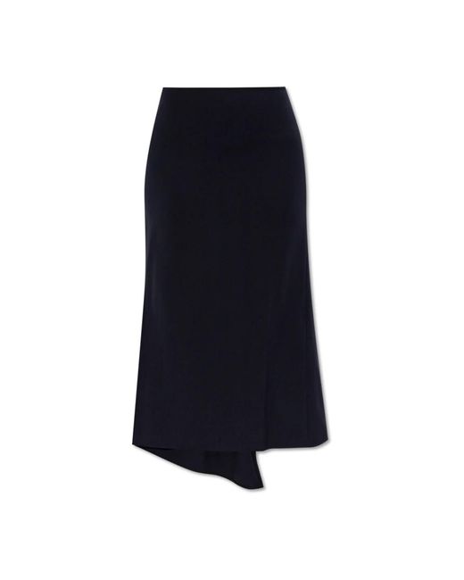 Midi Skirts di Victoria Beckham in Blue