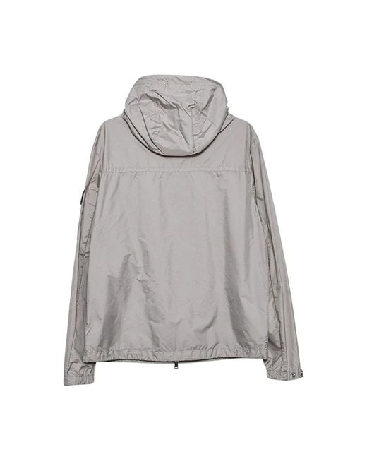 Moncler Gray Light Jackets for men
