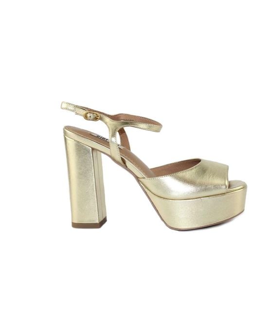 Bibi Lou Metallic High Heel Sandals