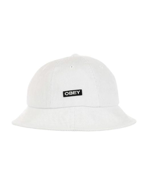 Obey White Hats for men
