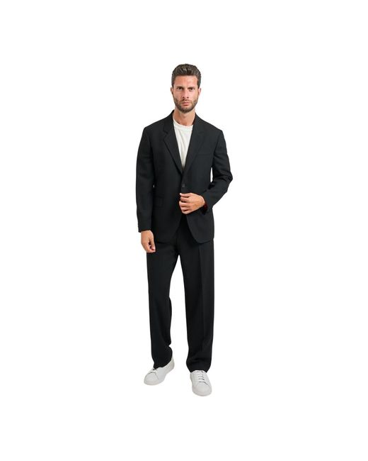 Single Breasted Suits di HUGO in Black da Uomo