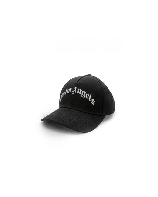 Palm Angels Black Hats & Caps for men