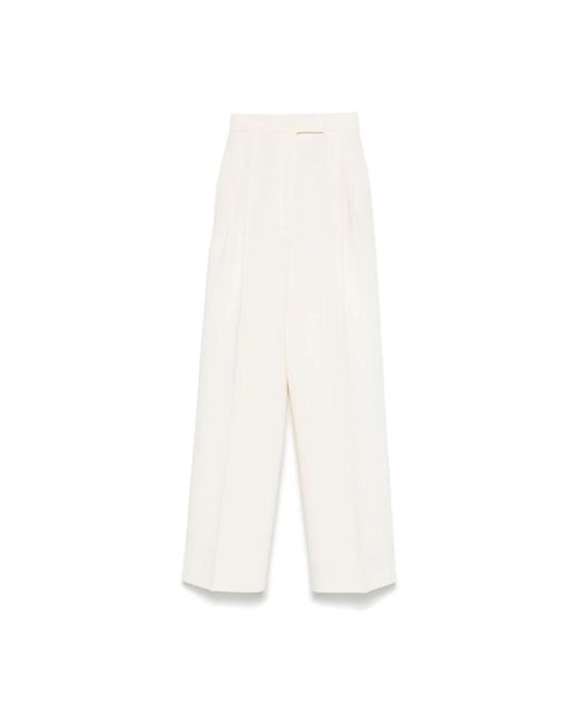 Wide Trousers Rohe en coloris White