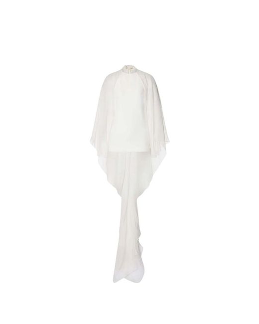 Alberta Ferretti White Blouses
