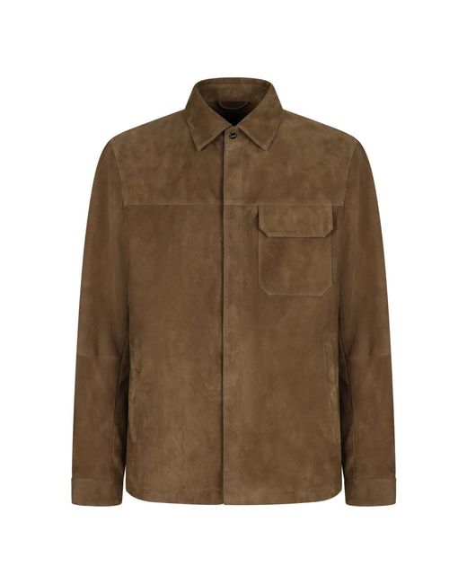 Light Jackets Herno de hombre de color Green