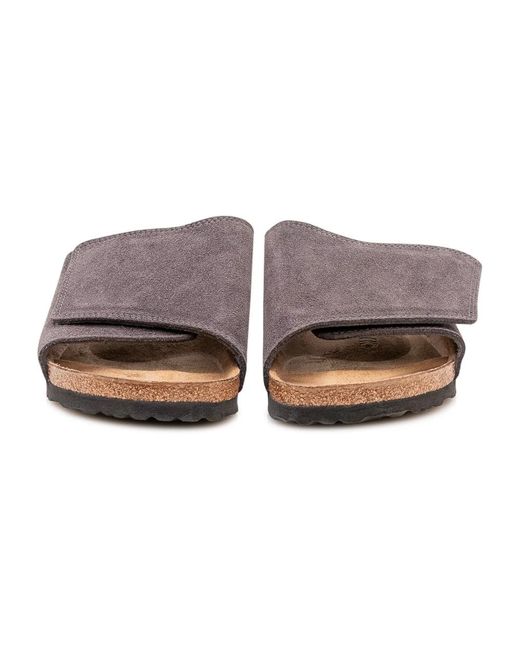 Birkenstock Brown Sliders for men