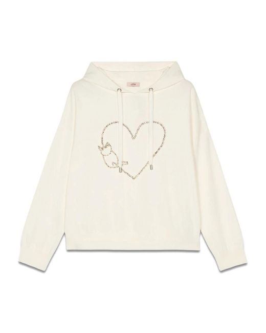 Hoodies di Oltre in White