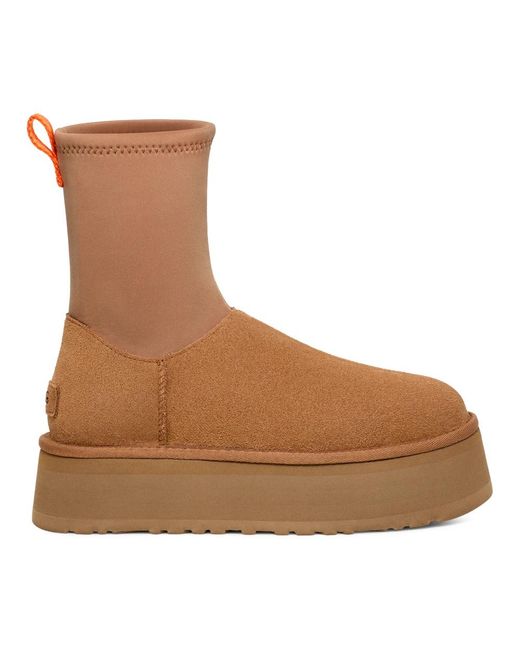 Ugg Brown Klassische dipper winterstiefel
