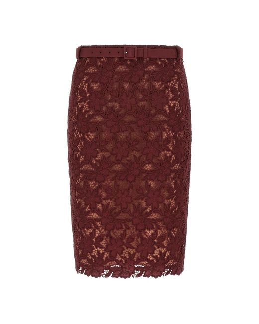 Self-Portrait Red Pencil Skirts
