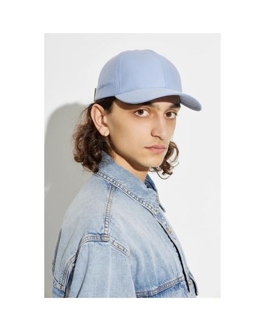 Balmain Kappe Mit Schirm in Blue für Herren