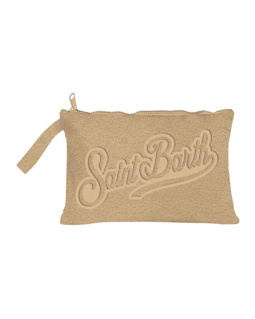 Clutches Mc2 Saint Barth de color Natural