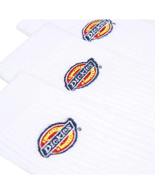 Dickies Valley Grove Sokken 3-Pack in het White