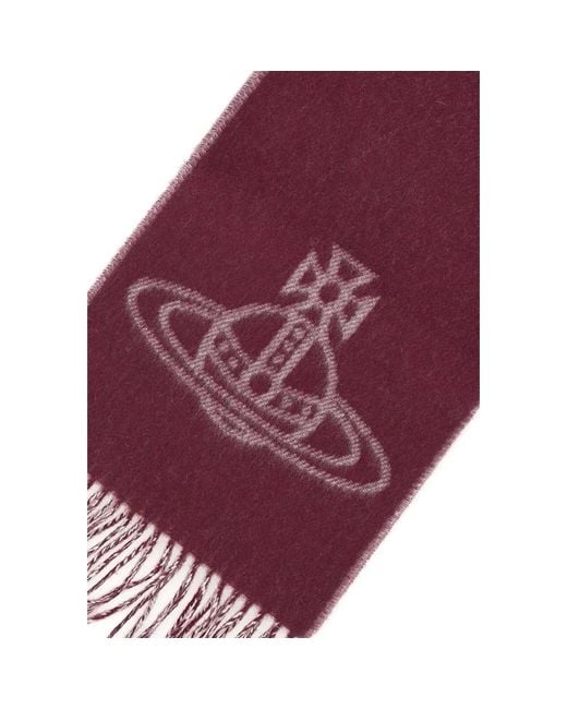 Vivienne Westwood Red Winter Scarves