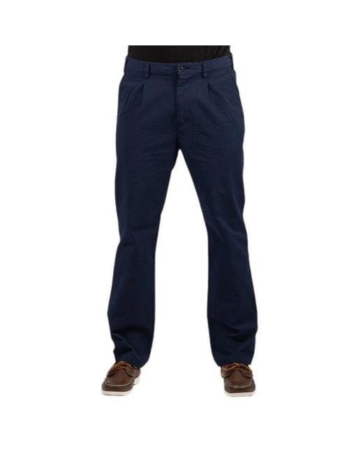 Brooksfield Blue Chinos for men