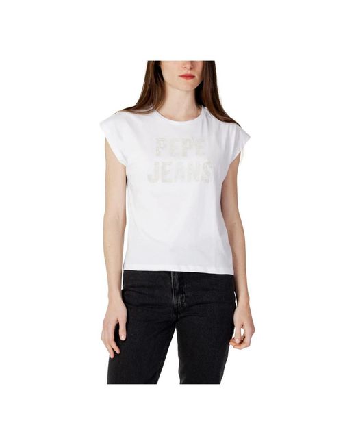Pepe Jeans White T-Shirts