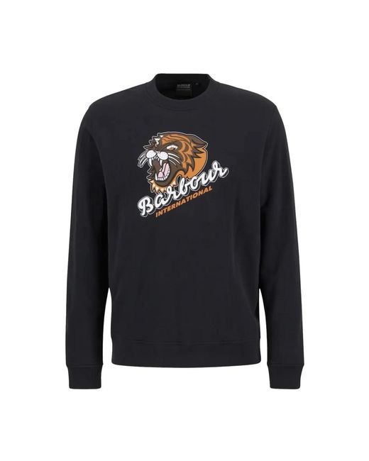 Barbour Blue Sweatshirts for men