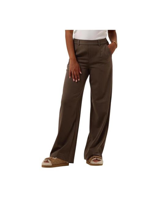 Object Broeken ,Bruin ,Wijde Bruine Broek in het Brown