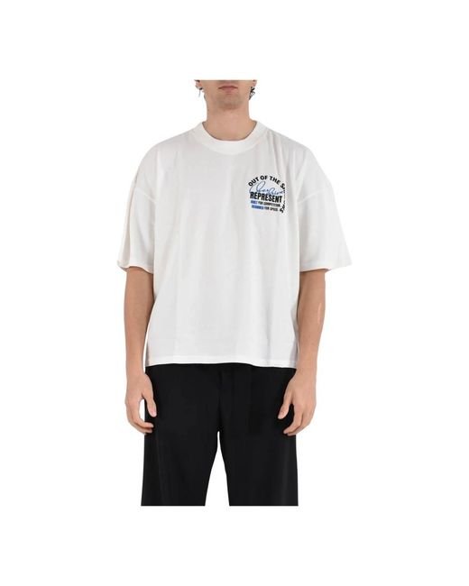 Represent T-Shirts in het White voor heren