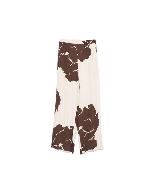 Marina Rinaldi Brown Wide Trousers