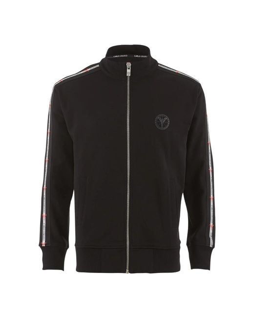 carlo colucci Black Zip-Throughs for men