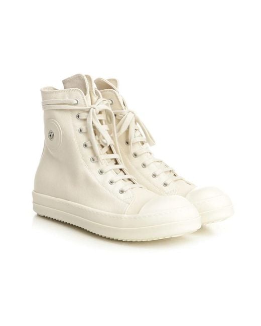 Rick Owens Natural Sneakers for men