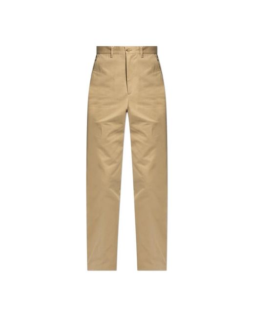 A.P.C. Natural Straight Trousers for men