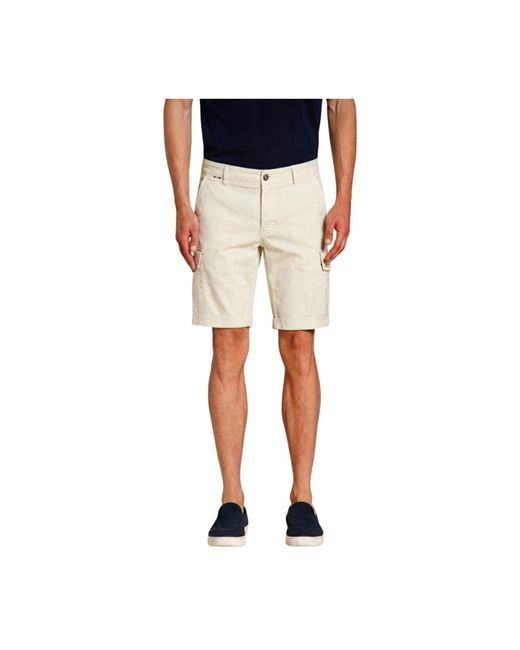 Mason's Blue Casual Shorts for men