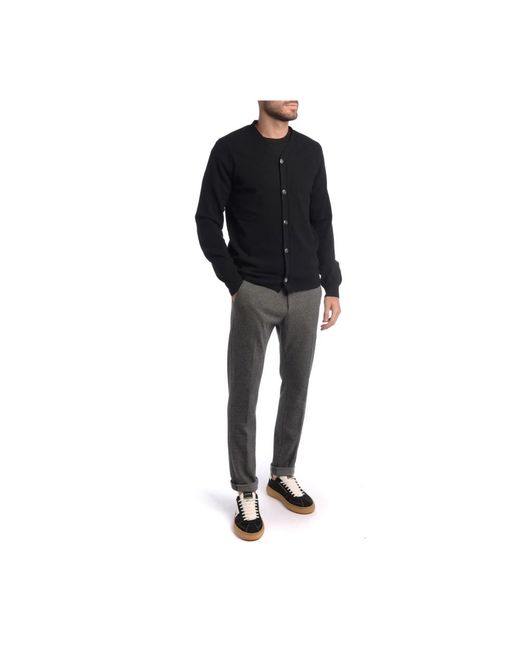 Comme des Garçons Truien & Vesten ,Zwart ,Wol V-Hals Cardigan in het Black voor heren