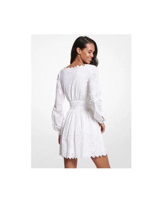 Michael Kors White Short Dresses