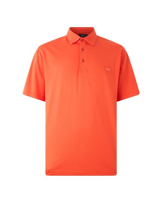Herno Orange Polo Shirts for men